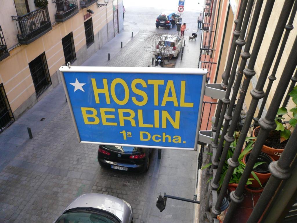 Hostal Berlin مدريد المظهر الخارجي الصورة